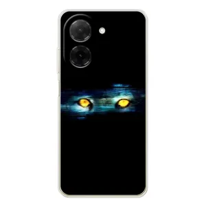 Чехлы с изображением разных животных для Xiaomi Poco C71 (Глаза)