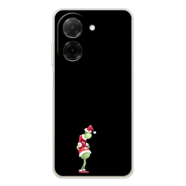 Чехол с рисунком «Гринч на чорном» для Xiaomi Poco C71 Чехол с рисунком «Гринч на чорном» для Xiaomi Poco C71