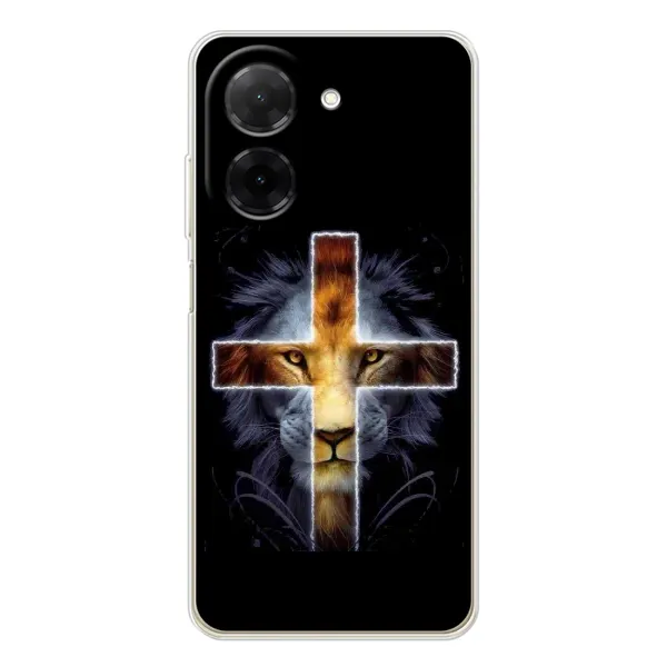 Чехол с рисунком «Иисус Лев» для Xiaomi Poco C71 Чехол с рисунком «Иисус Лев» для Xiaomi Poco C71