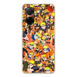 Чохли з принтом НАРУТО на Xiaomi Poco C71 (Коллаж Наруто)