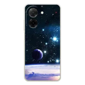 Чохол (ТПУ) з планетами на Xiaomi Poco C71 (Космічний вид)