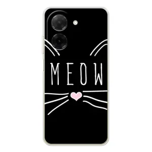 Бампер с изображением Котиков для Поко С71 (КОТИК MEOW)