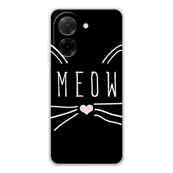 Чехол с рисунком «КОТИК MEOW» для Xiaomi Poco C71 Чехол с рисунком «КОТИК MEOW» для Xiaomi Poco C71