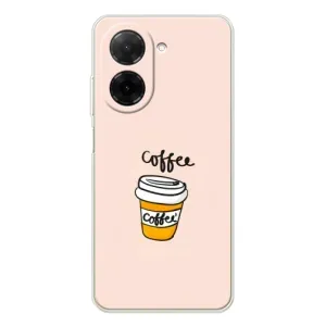 Чехол с изображением вкусной еды для Xiaomi Poco C71 (Кружка кофе)