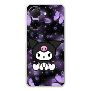 Чехол с персонажем Куроми на Xiaomi Poco C71 (Куроми на черном)