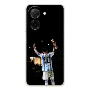 Чехлы Лео Месси Аргентина для Xiaomi Poco C71 (Лео Чемпион)
