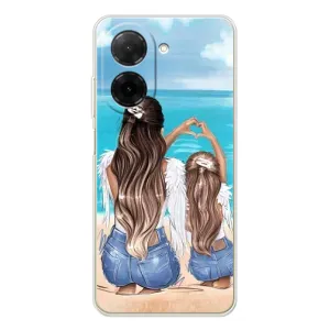 Чехлы для МАМЫ на Xiaomi Poco C71 (Мама и дочь)