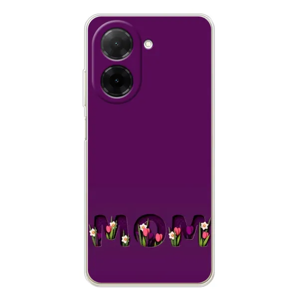 Чехол с рисунком «Мама с цветами» для Xiaomi Poco C71 Чехол с рисунком «Мама с цветами» для Xiaomi Poco C71