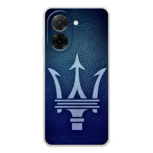Чехлы с тематикой "Крутые машины" на Xiaomi Poco C71 (Лого Maserati)