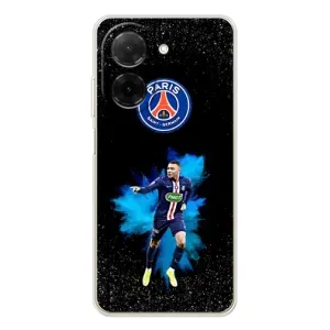 Чехол (TPU) с Футболистом на Xiaomi Poco C71 (Мбаппе ПСЖ)