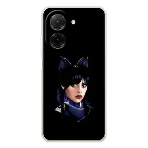 Чехлы с принтом Уэнсдей на Xiaomi Poco C71 (Милая Уэнсдей)