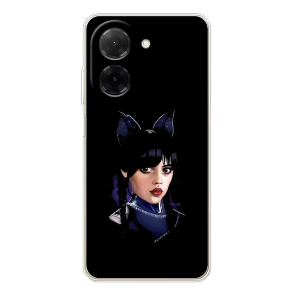 Чехол с рисунком «Милая Уэнсдей» для Xiaomi Poco C71