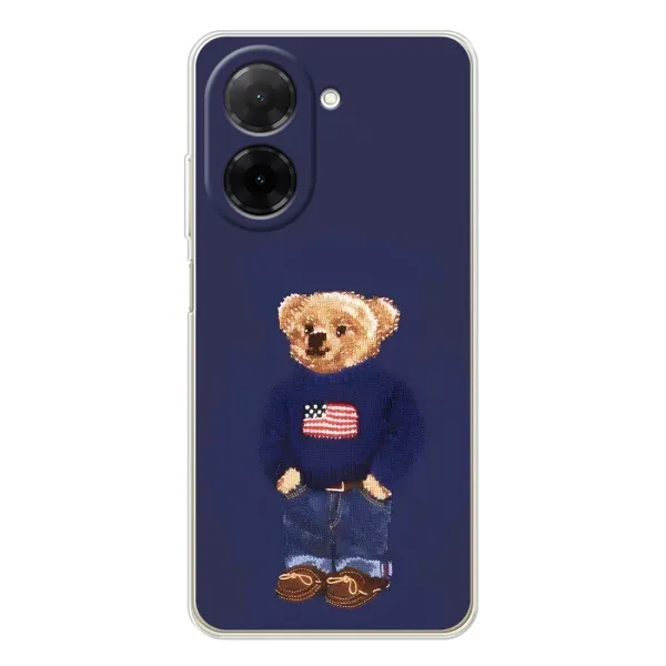 Чехол с рисунком «Мишка USA» для Xiaomi Poco C71