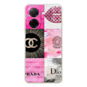 Чехол (Dior, Prada, YSL, Chanel) для Xiaomi Poco C71 (Модница)