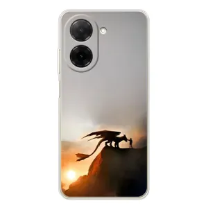 Чехол дракон Беззубик для Xiaomi Poco C71 (Мультиик Беззубик)
