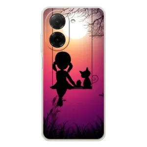 Чехол с рисунком «На качели» для Xiaomi Poco C71
