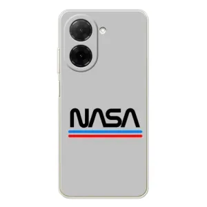 Силиконовый бампер с принтом "Наса" на Xiaomi Poco C71 (Наса)
