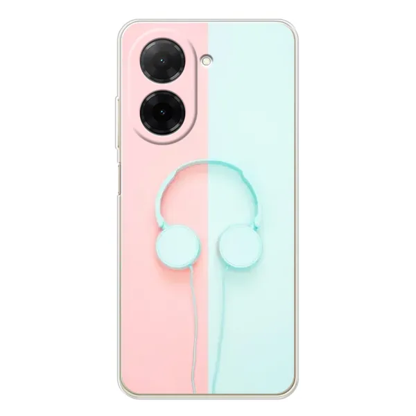 Чехол с рисунком «Наушники» для Xiaomi Poco C71