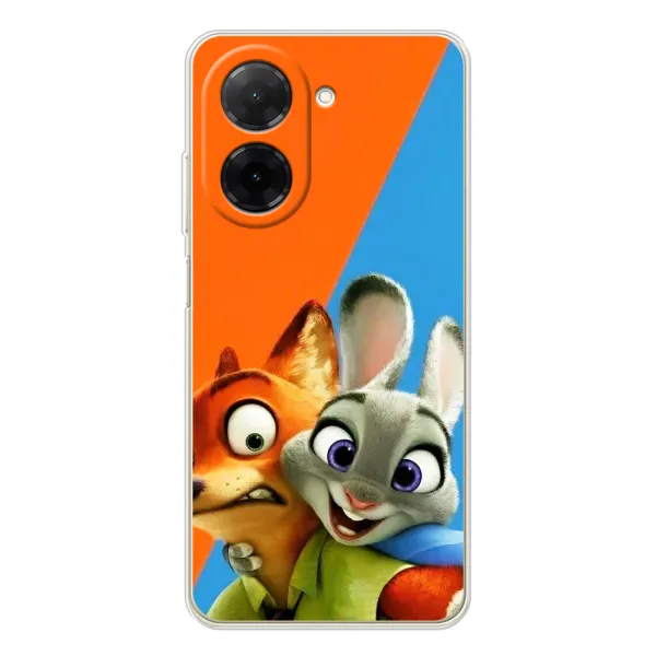 Чехол с рисунком «Ник и Хопс» для Xiaomi Poco C71
