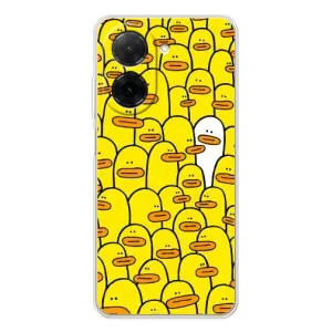 Силиконовый бампер с картинкой животных для Xiaomi Poco C71 (Особенный)