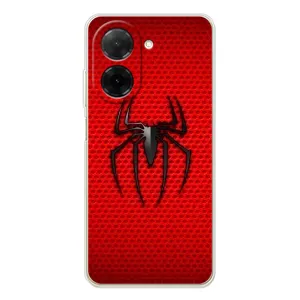 Чехол Супергерой Человека Паука на Xiaomi Poco C71 (Паук марвел)