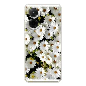 Чохол з ромашками на Xiaomi Poco C71 (Рамка в ромашках)
