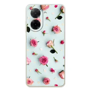 Чохли з принтом Троянд для Xiaomi Poco C71 (Різні квіти)
