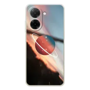 Чохол (ТПУ) з планетами на Xiaomi Poco C71 (Сатурн)