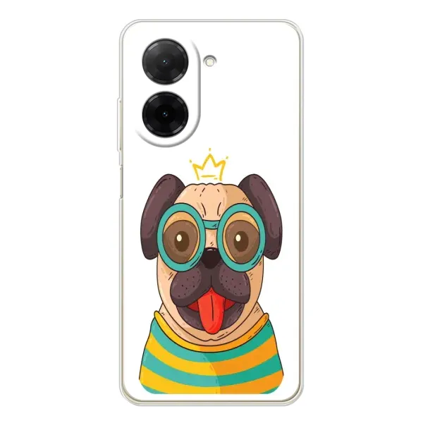 Чохол з малюнком «Собака Король» для Xiaomi Poco C71 Чохол з малюнком «Собака Король» для Xiaomi Poco C71