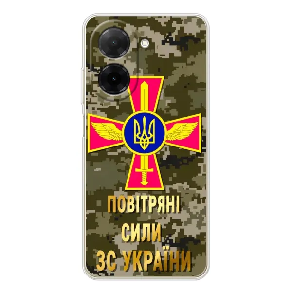 Чехол с рисунком «ВС ЗСУ» для Xiaomi Poco C71 Чехол с рисунком «ВС ЗСУ» для Xiaomi Poco C71