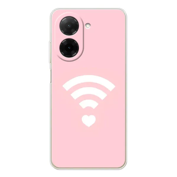 Чехол с рисунком «WiFi Love» для Xiaomi Poco C71 Чехол с рисунком «WiFi Love» для Xiaomi Poco C71