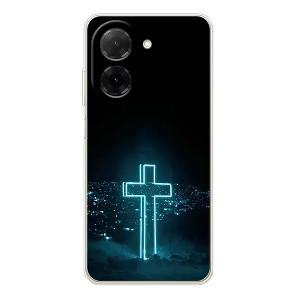 Чехол с рисунком «Яркий Крест» для Xiaomi Poco C71 Чехол с рисунком «Яркий Крест» для Xiaomi Poco C71