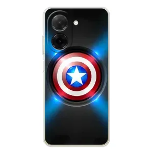 Чехол с Щитом Капитана Америки на Xiaomi Poco C71