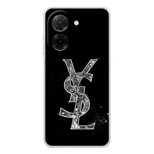 Чехол (Dior, Prada, YSL, Chanel) для Xiaomi Poco C71 (YSL)