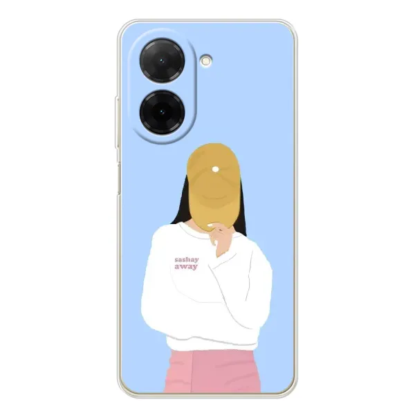Чехол с рисунком «Желтая кепка» для Xiaomi Poco C71