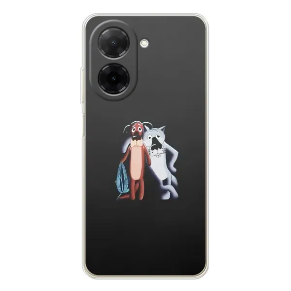 Чехол с рисунком «Шо, опять» для Xiaomi Poco C71