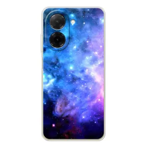 Чехлы КОСМОС для Xiaomi Poco C71 (Звездный вид)
