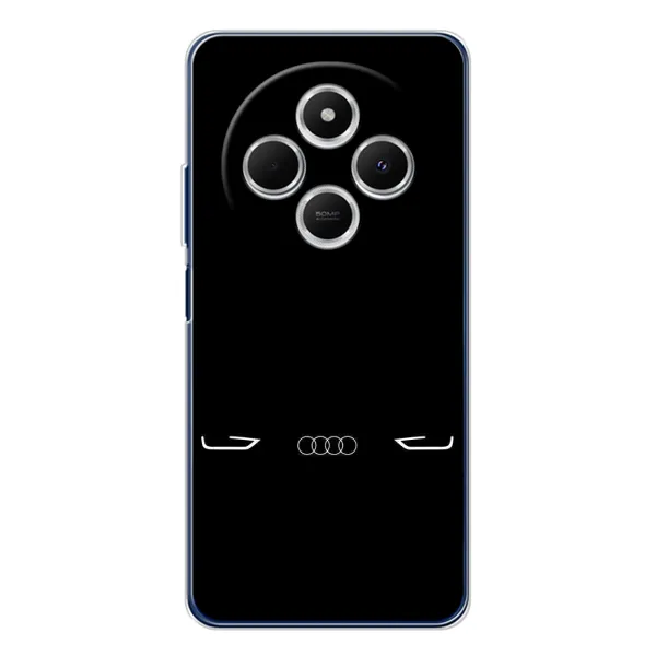 Чехол с рисунком «Силует Audi» для Xiaomi Poco C75 Чехол с рисунком «Силует Audi» для Xiaomi Poco C75