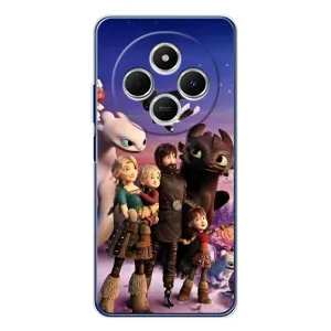 Чехол дракон Беззубик для Xiaomi Poco C75 (Герои дракона)
