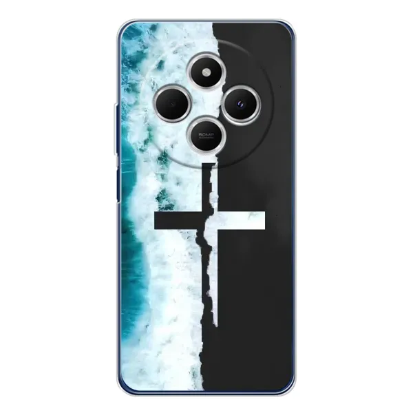 Чехол с рисунком «Хрест» для Xiaomi Poco C75 Чехол с рисунком «Хрест» для Xiaomi Poco C75