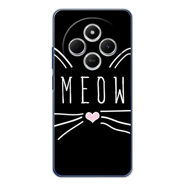 Чехол с рисунком «КОТИК MEOW» для Xiaomi Poco C75 Чехол с рисунком «КОТИК MEOW» для Xiaomi Poco C75