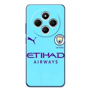 Силиконовые Чехлы принт Футбол на Xiaomi Poco C75 (Man City)