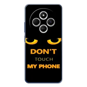 Чехол с Прикольным принтом на Xiaomi Poco C75 (Не трогай мой телефон)