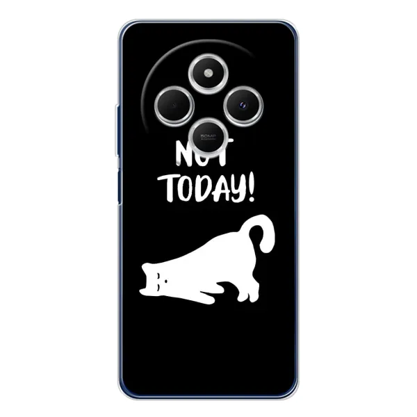 Чехол с рисунком «Not Today» для Xiaomi Poco C75 Чехол с рисунком «Not Today» для Xiaomi Poco C75