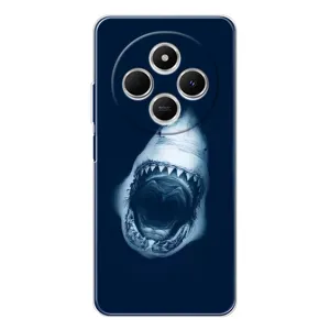Силіконовий бампер з картинкою звірів для Xiaomi Poco C75 (Пащу Акули)