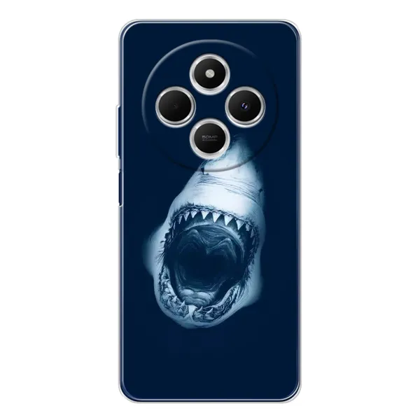 Чехол с рисунком «Пасть Акулы» для Xiaomi Poco C75 Чехол с рисунком «Пасть Акулы» для Xiaomi Poco C75