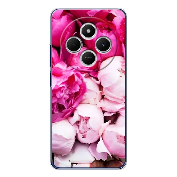 Чехол с рисунком «Пионы» для Xiaomi Poco C75 Чехол с рисунком «Пионы» для Xiaomi Poco C75