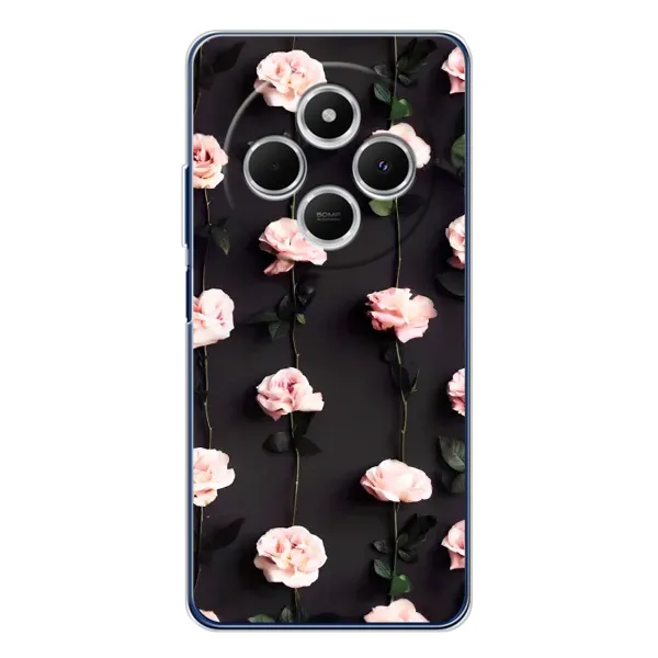 Чехол с рисунком «Розы» для Xiaomi Poco C75 Чехол с рисунком «Розы» для Xiaomi Poco C75