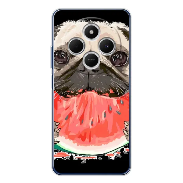 Чехол с рисунком «Смешной Мопс» для Xiaomi Poco C75 Чехол с рисунком «Смешной Мопс» для Xiaomi Poco C75