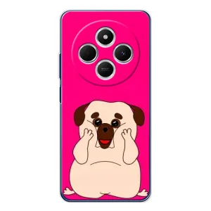 Чохол (ТПУ) Милі песики для Xiaomi Poco C75 (Веселий Мопсік)